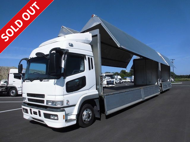 2006 Mitsubishi Fuso Super Great Wing Full Trailer (double-linked truck) 420 horsepower 