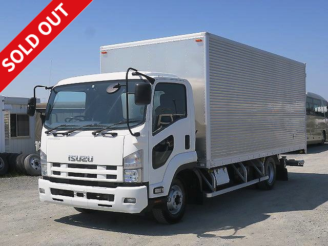 2012 Isuzu Forward Medium-sized Aluminum Van Wide Width Storage PG Jolder 4-row 240 horsepower *Approximately 220,000 km on the odometer! *