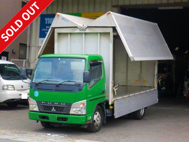 [Price reduced!] 2007 Mitsubishi Fuso Canter 3t aluminum wing, standard long, rear view camera, 385,000km on the clock!!