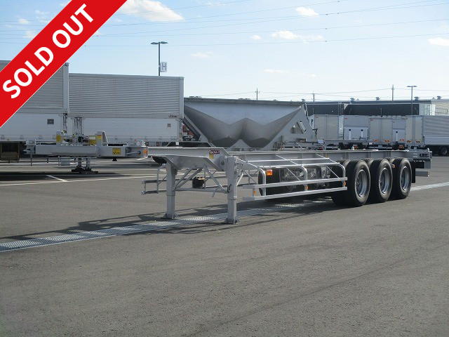 Reiwa 1 model Fruehauf 40ft marine chassis 3-axle ABS