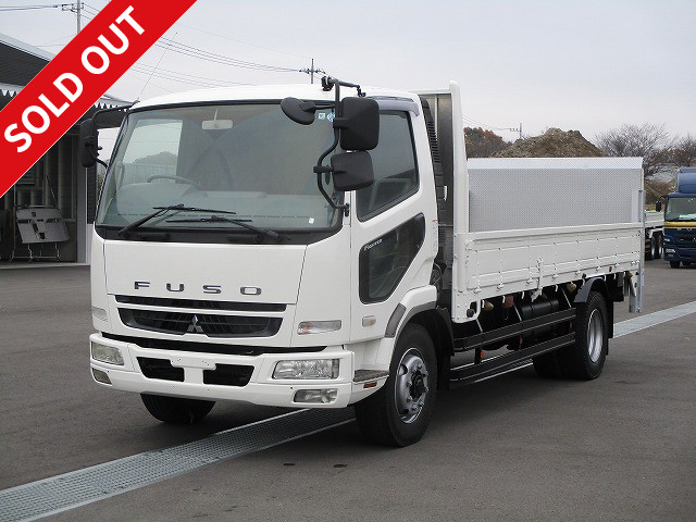 [Price reduced!] 2008 Mitsubishi Fuso Fighter, heavy-duty flatbed truck with PG, 697,000km on meter