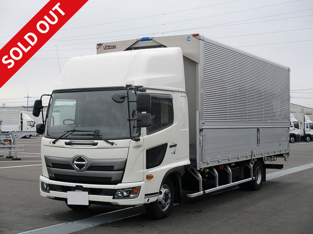 2019 Hino Ranger Medium-sized Aluminum Wing 6200 Wide 210 horsepower Rear air suspension Dealer inspection record book included [Rental available]