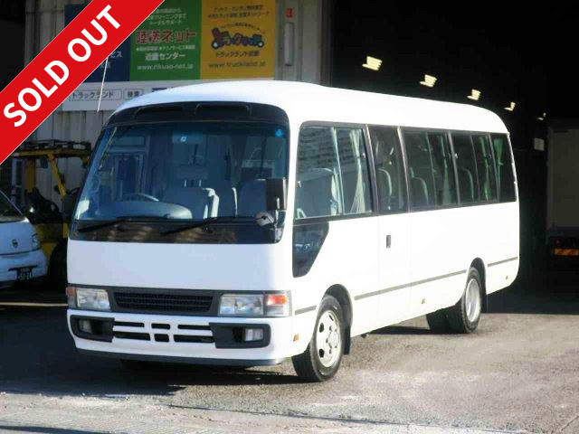 2006 Toyota Coaster GX Microbus, 29-seater, moquette seats, automatic doors, 219,000km on meter, vehicle inspection valid until June 2020