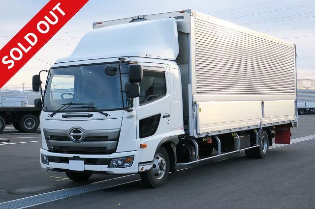 Rental vehicle has been upgraded! Reiwa 1 model new Hino Ranger medium-sized aluminum wing 7200 wide 240PS 