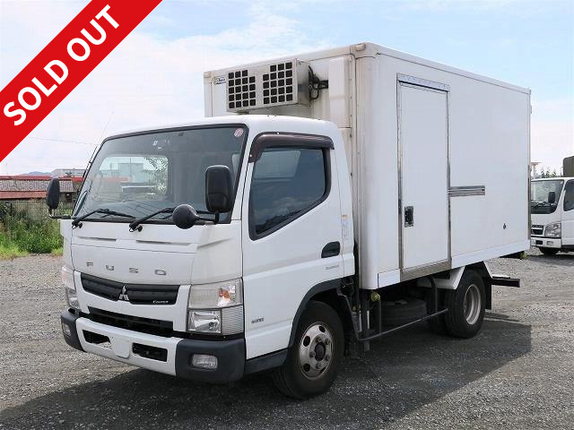 [Price reduced!] 2015 Fuso Canter 3t refrigerated van, AT, Topre-made, -30 degrees, left side door [Semi-medium-sized license required *Semi-medium-sized license or higher]