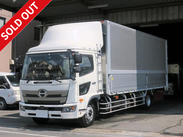 Lease up now! Reiwa 1 model, new Hino Ranger, increased tonnage, aluminum wing, 7200 wide, 240 horsepower, rear air suspension, dealer inspection record book included