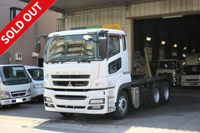 2014 Mitsubishi Fuso Super Great large tractor head, all-round relaxation, 5th wheel load 16t, 2 differentials, 460 horsepower, approximately 545,000 km on the meter!