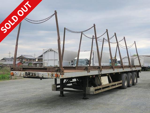 1996 Trailmobile 3-axle trailer for transporting logs  