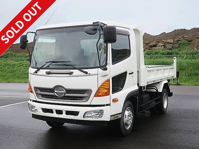 2012 Hino Ranger Medium-sized Dump Truck, ShinMaywa Industries, Manual Cobo Lane Included ★Approximately 25,000km on the meter! ★