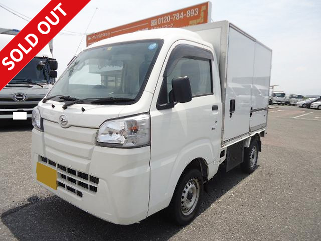 2018 Daihatsu Hijet Light Refrigerated Van, DENSO, Color Aluminum, Medium Temperature Setting, One Side Sliding Door, Dealer Inspection Record Book Included