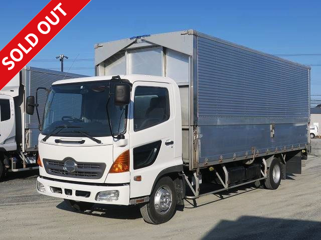 2008 Hino Ranger Medium-sized aluminum wing 6200 body Semi-wide width ★Actual mileage on the meter: approx. 241,000 km! ★