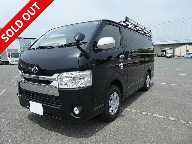 2018 Toyota Hiace Super GL 2-5 seater gasoline vehicle with car navigation and dealer inspection record book