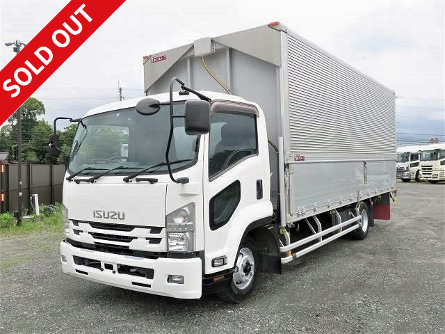 2015 Isuzu Forward Medium-sized Aluminum Wing 6200 Wide with Rear View Camera ★Approximately 193,000km on the meter! ★