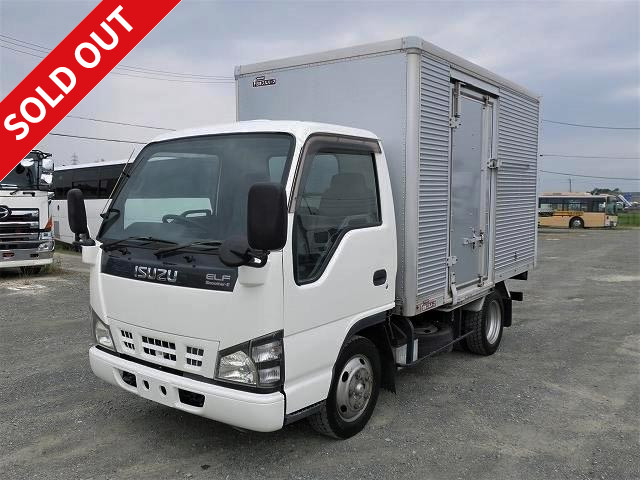 2005 Isuzu Elf 2t Aluminum Van Standard Fully Low Floor Left Side Door [Semi-Medium-sized (5t only) license compatible *Old standard license OK]