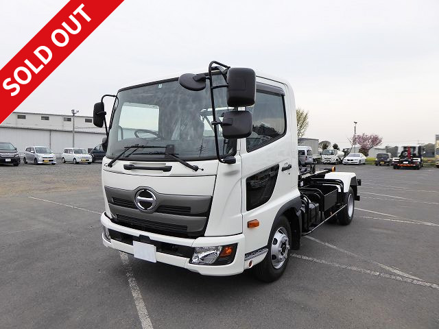 [Guarantee de immediately available] <<New model>> 2019 model Hino Ranger Medium-sized arm roll Shinmaywa made Bedless Remote control and ETC included 