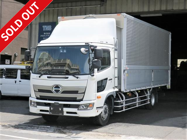 [Guarantee de immediately available] Lease up! 2019 model Hino Ranger, increased tonnage aluminum wing, 6200 wide, rear wheel air suspension, dealer inspection record book included