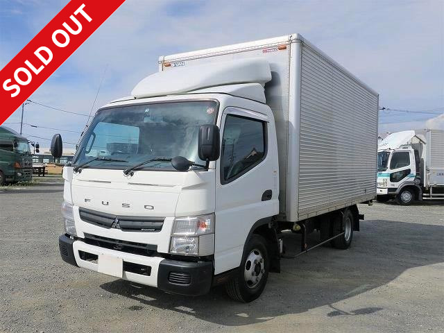 2014 Mitsubishi Fuso Canter Aluminum Van Wide Long Fully Low Floor 2 Pedal ETC Included *Semi-Medium License (Old Regular License Accepted) *Vehicle Inspection valid until March 2021 *