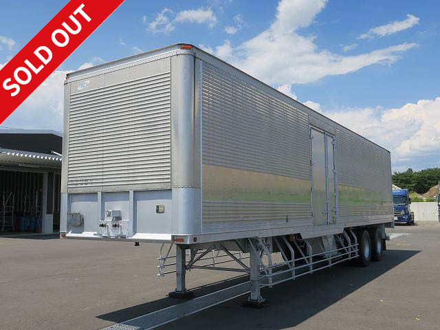 [Price reduced!] 2004 model Nippon Trex 2-axle van semi-trailer with side door, load capacity 21.7 tons, cargo bed inner dimensions (cm) L1228 x W239 x H239