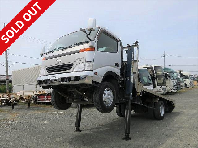 [Price reduced!] 2001 Toyota Dyna 3t self-loader, high jack specification, wide and long, with ETC