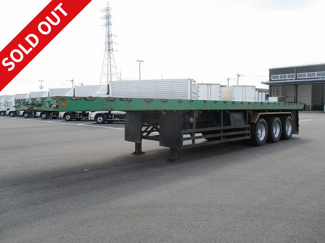 1994 Tokyu chopping board semi trailer 12m 3 axle electric outrigger