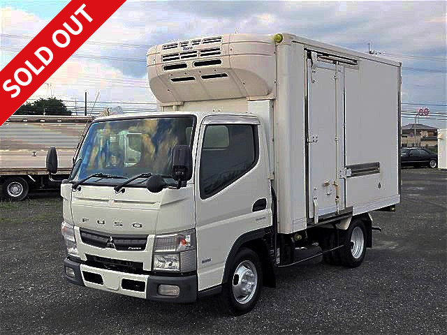 2015 Mitsubishi Fuso Canter 1.5t refrigerated van with left side door, Topre-made, -30℃ setting, full low floor ★Semi-medium-sized (5t only) license★