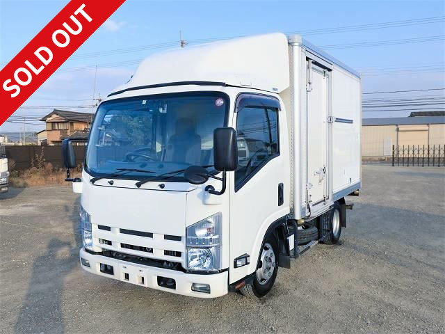 2012 Isuzu Elf 2t Aluminum Van Standard Short Air Deflection Plate Left Sliding Side Door [Semi-medium license compatible (5t limited) license compatible *Old regular license OK]