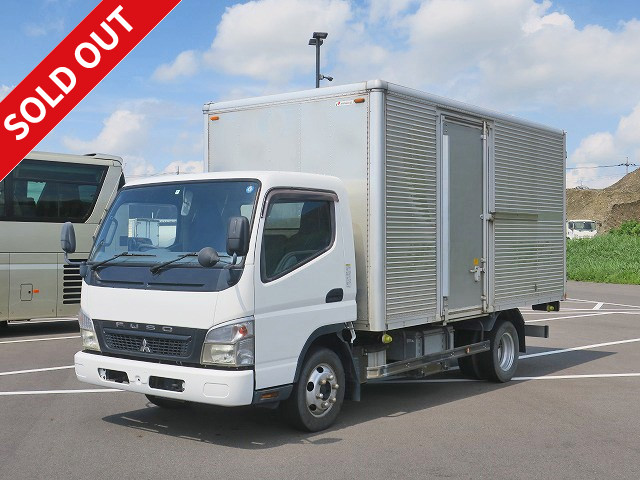 2007 Mitsubishi Fuso Canter 3t Aluminum Van Wide Long Full Low Floor Hybrid Vehicle [Semi-medium license required *Semi-medium license or higher]