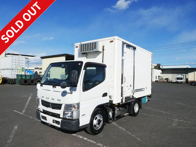 [Price reduced!] 2015 Mitsubishi Fuso Canter small refrigerated van, standard short, left side door, low temperature setting of -32°C, standby function, 2 pedals [Semi-medium-sized (5t only) license compatible *Old regular license OK]