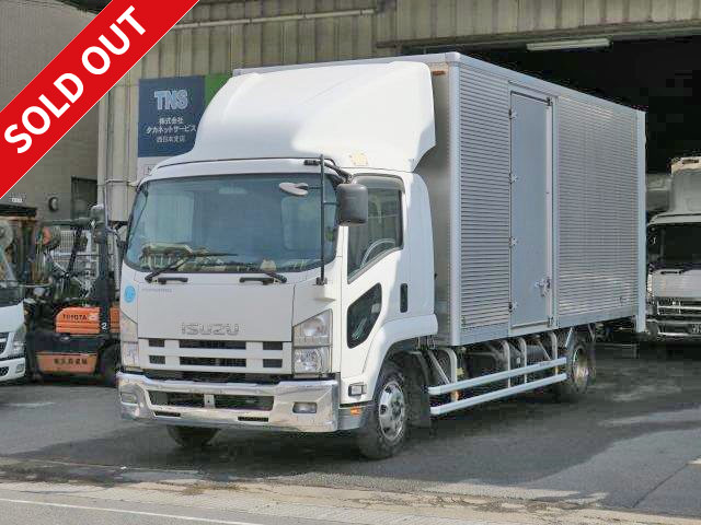 2009 Isuzu Forward Aluminum Van {Preliminary inspection included!} Rear air suspension, left side door, air guide plate, aluminum wheels 