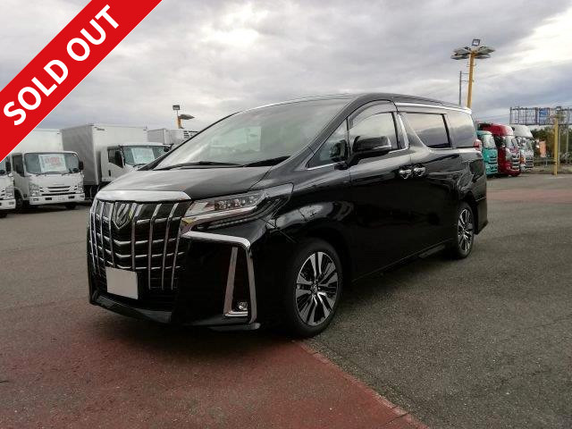 Toyota Alphard 2018 SC Package (2.5L) with digital terrestrial navigation system, rearview camera and ETC