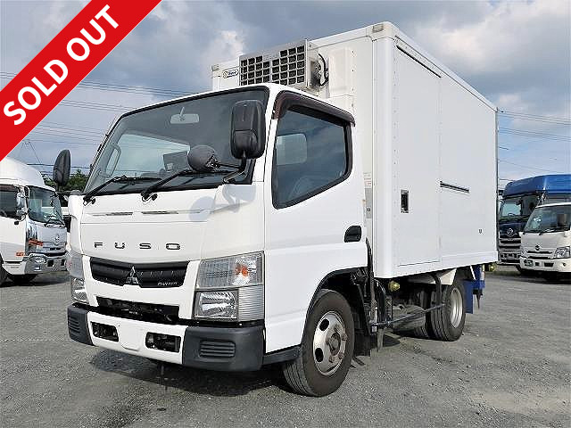 2016 Mitsubishi Fuso Canter 2t refrigerated van, standard short (10 shaku), Topre-made -30 degrees, 2-layer, standby, left sliding door, 2 pedals, 180,000km actual mileage! ★[Semi-medium-sized (5t only) license compatible *Old regular license OK]