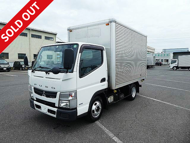 2012 Mitsubishi Fuso Canter 2t Aluminum Van Standard Short (10 shaku) Fully Low Floor 2 Pedal ETC, Navigation, Back Eye Camera Included [Semi-Medium (5t only) License Compatible *Old Standard License OK]