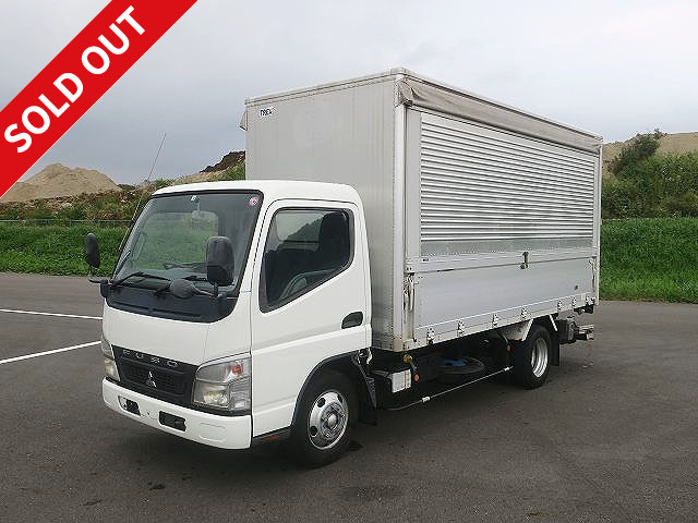 2008 Mitsubishi Fuso Canter 2t Balance Van Standard Long Interior Height 209cm Storage PG Included 2-Tier Lashing Rail [Semi-Medium License Compatible *Excluding 5t Limited]