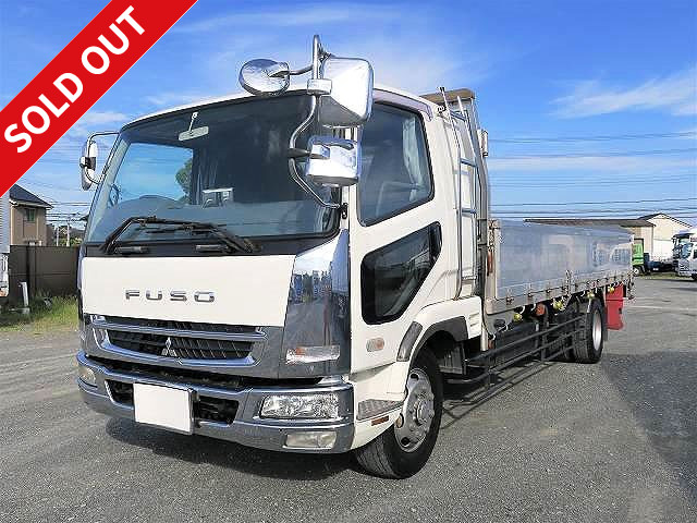 2006 Mitsubishi Fuso Fighter, heavy-duty flat body, aluminum block, 3-way opening, 6200 semi-wide, inside width 228cm, 270 horsepower, 506,000km on meter, vehicle inspection valid until January 2022