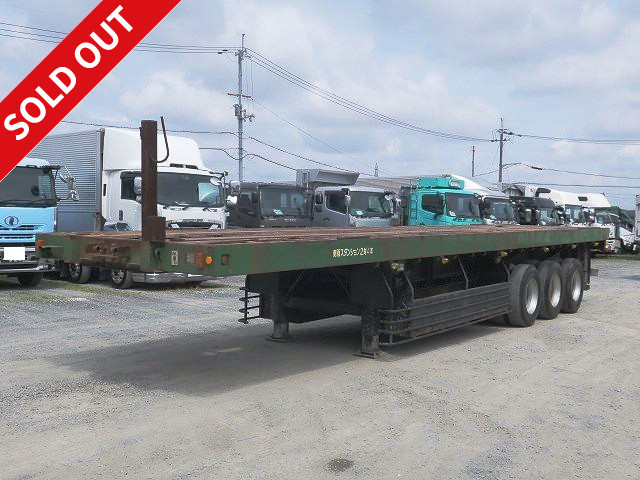 1992 Trailmobile 3-axle cutting board semi-trailer Maximum load 26.3t Single pull OK