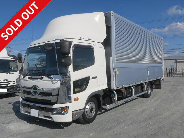 Reiwa 1 model Hino Ranger Medium-sized aluminum wing 6200 wide Rear air suspension 240 horsepower Aluminum wheels *Approximately 310,000 km on the odometer / Vehicle inspection valid until August 2023*