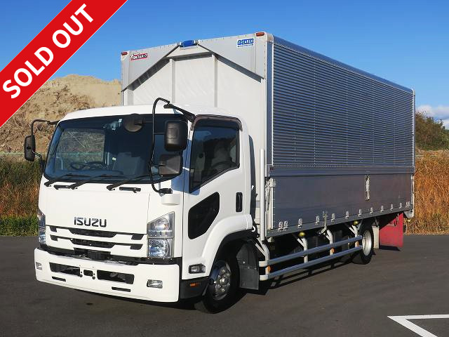 2017 Isuzu Forward Medium-sized Aluminum Wing 6200 Wide *Actual mileage on the meter: approx. 170,000 km! *