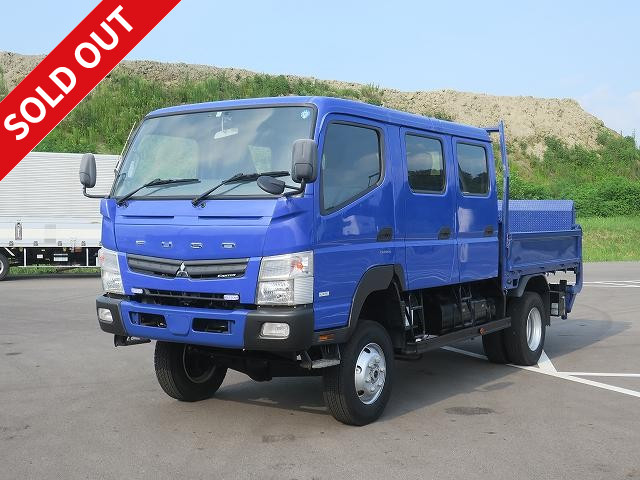 [Price reduced!] 2011 Mitsubishi Fuso Canter Triple Cab (10-seater) 4WD with PG, 2t loading capacity