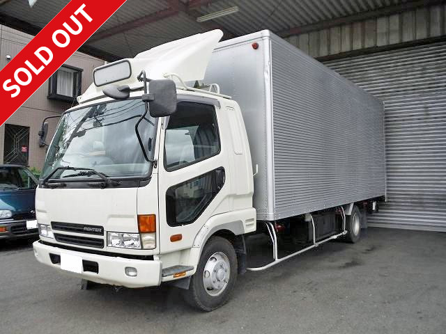 2001 model! Mitsubishi Fighter 4t aluminum van with PG ★ ETC and rearview camera equipped