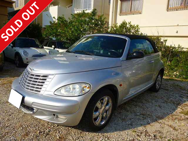 2006 model! Chrysler PT Cruiser Cabriolet, Silver