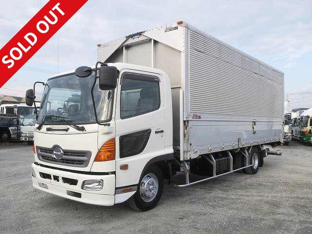 2006 Hino Ranger Medium Aluminum Wing 6200 Wide Storage PG ★ Actual mileage on the meter: approx. 240,000 km! ★