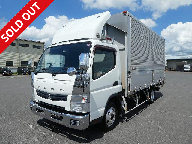 2012 Mitsubishi Fuso Canter 2t Aluminum Wing Wide Long Full Low Floor Interior Height 211cm Air Deflection Plate [Semi-Medium License Compatible *Excluding 5t Limited] 