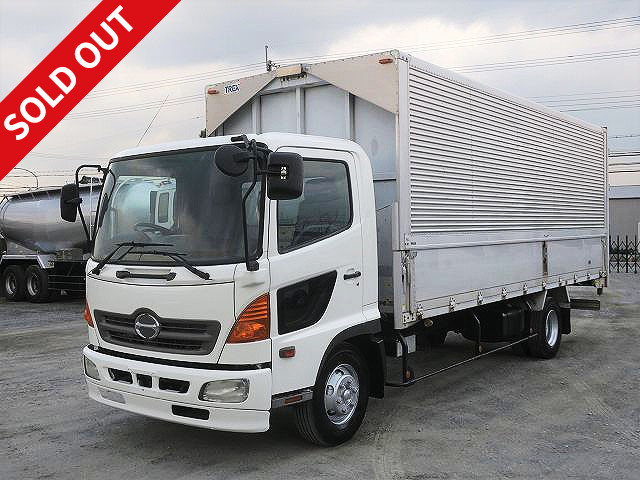 2008 Hino Ranger Medium Aluminum Wing 6200 Semi-Wide Inside width 221cm ★Approximately 190,000km on meter★