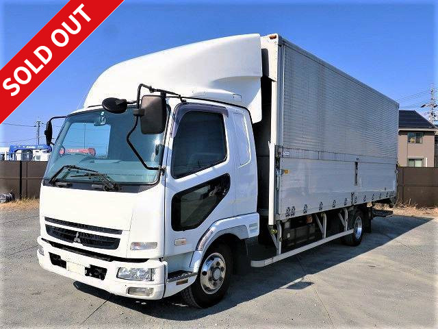 2006 Mitsubishi Fuso Fighter Medium Aluminum Wing 6200 Wide Retractable PG Aluminum Wheels *Actual mileage approx. 428,000 km/MOT valid until August 2022*