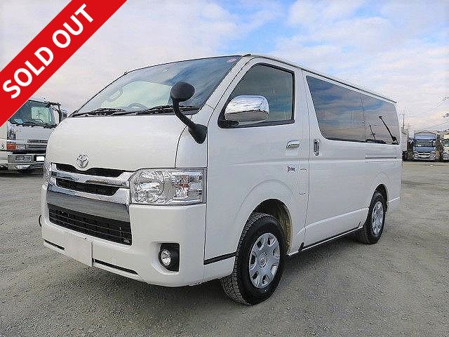 Now available for rental! 2017 Toyota Hiace Super GL 2-5 seater diesel 4WD power sliding door *Dealer inspection record book/MOT valid until November 2022*