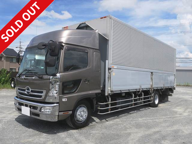 2011 Hino Ranger, extra-ton, aluminum wing, 7300 wide, 5.9t payload, combination gate, high roof, retarder, 260hp, 510,000km on meter, vehicle inspection valid until December 2022