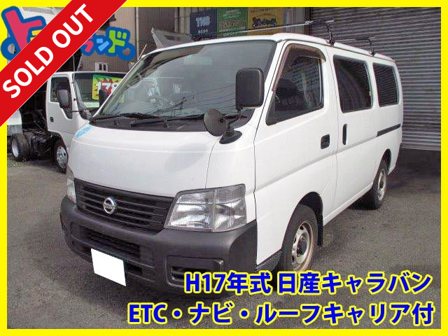 2005 model! Nissan Caravan ★ETC, navigation system, roof carrier★