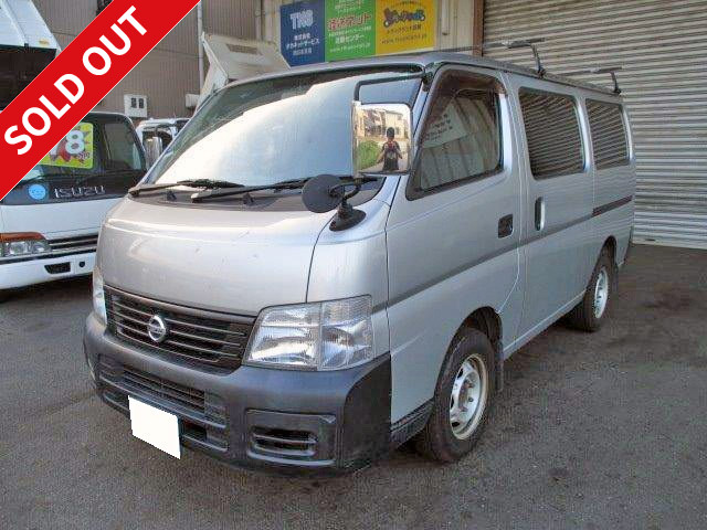 2005 Nissan Caravan 3-6 seater gasoline vehicle with navigation and ETC