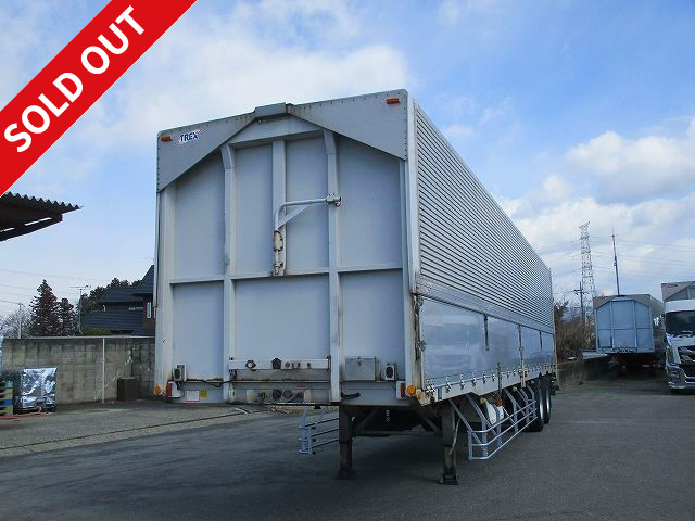 2005 Trex high-floor 2-axle wing trailer, load capacity 20.3t, ABS, 15 pairs of internal hooks