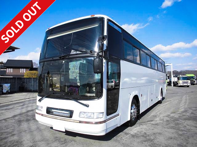 1996 Hino Selega Grade Super DX Large Tourist Bus Capacity 55 People High Decker Rear Rotating Salon Seat NOXPM Compliant! 